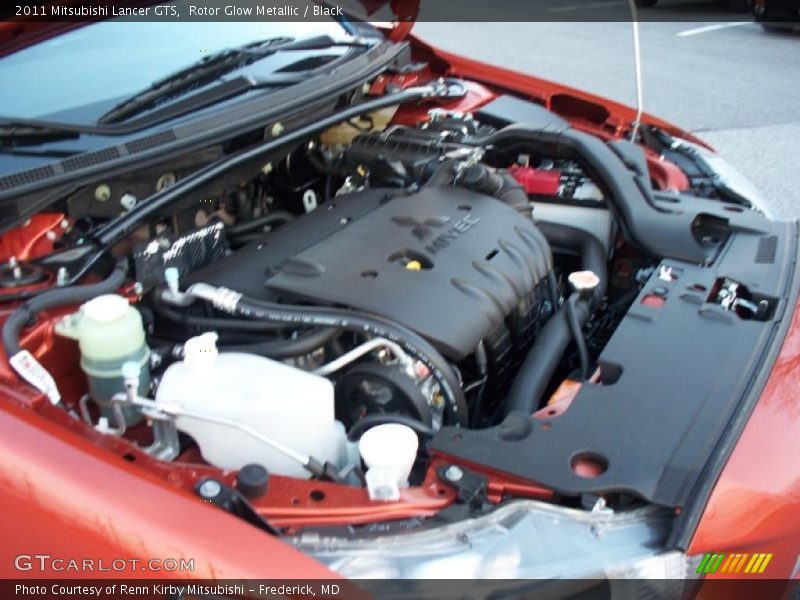  2011 Lancer GTS Engine - 2.4 Liter DOHC 16-Valve MIVEC 4 Cylinder