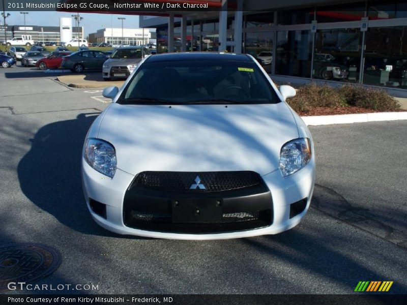 Northstar White / Dark Charcoal 2011 Mitsubishi Eclipse GS Coupe