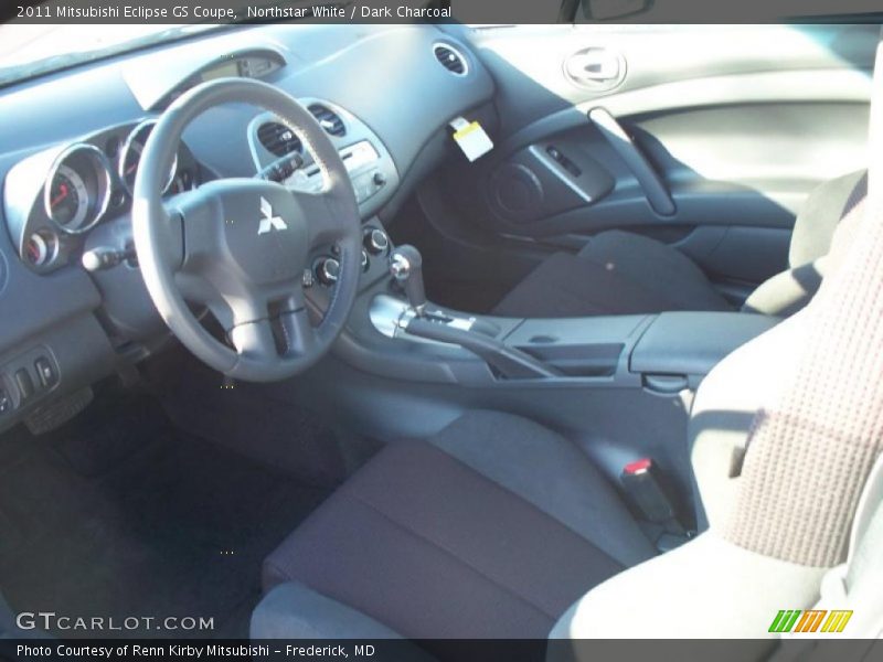 Northstar White / Dark Charcoal 2011 Mitsubishi Eclipse GS Coupe