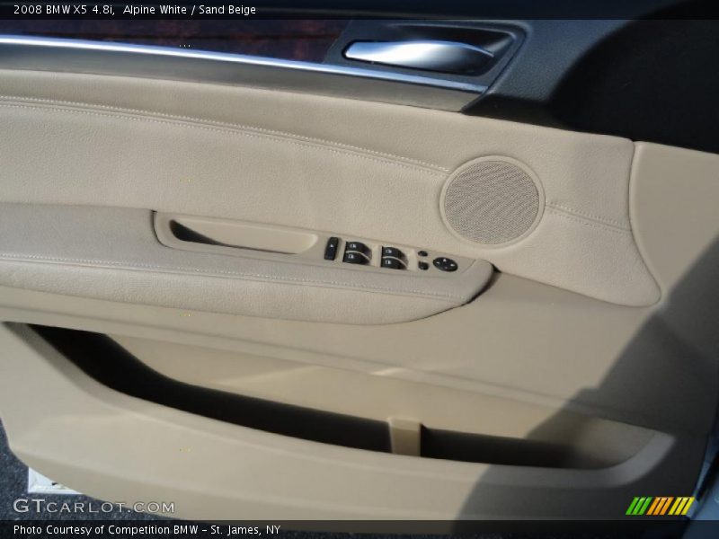 Alpine White / Sand Beige 2008 BMW X5 4.8i