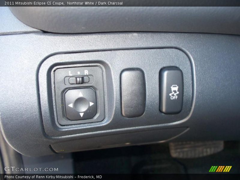 Northstar White / Dark Charcoal 2011 Mitsubishi Eclipse GS Coupe