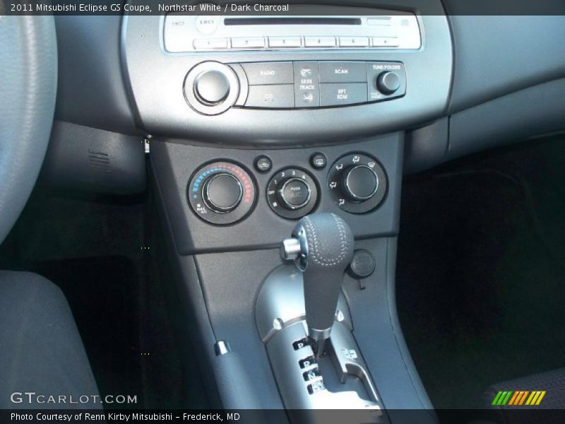 Northstar White / Dark Charcoal 2011 Mitsubishi Eclipse GS Coupe
