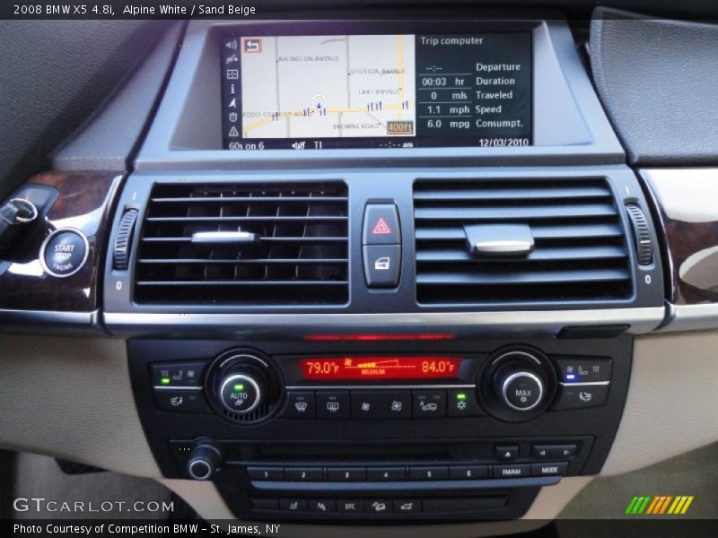 Alpine White / Sand Beige 2008 BMW X5 4.8i