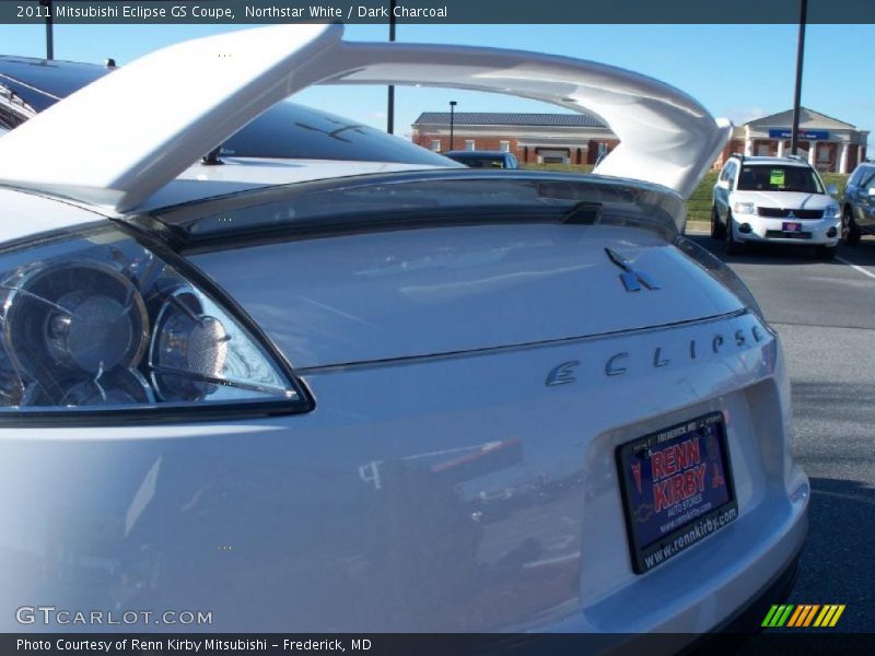 Northstar White / Dark Charcoal 2011 Mitsubishi Eclipse GS Coupe