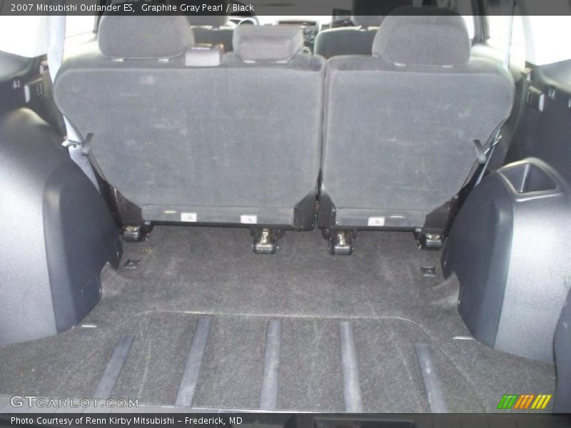 Graphite Gray Pearl / Black 2007 Mitsubishi Outlander ES