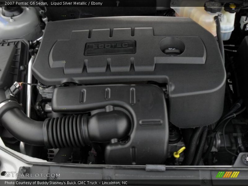 Liquid Silver Metallic / Ebony 2007 Pontiac G6 Sedan