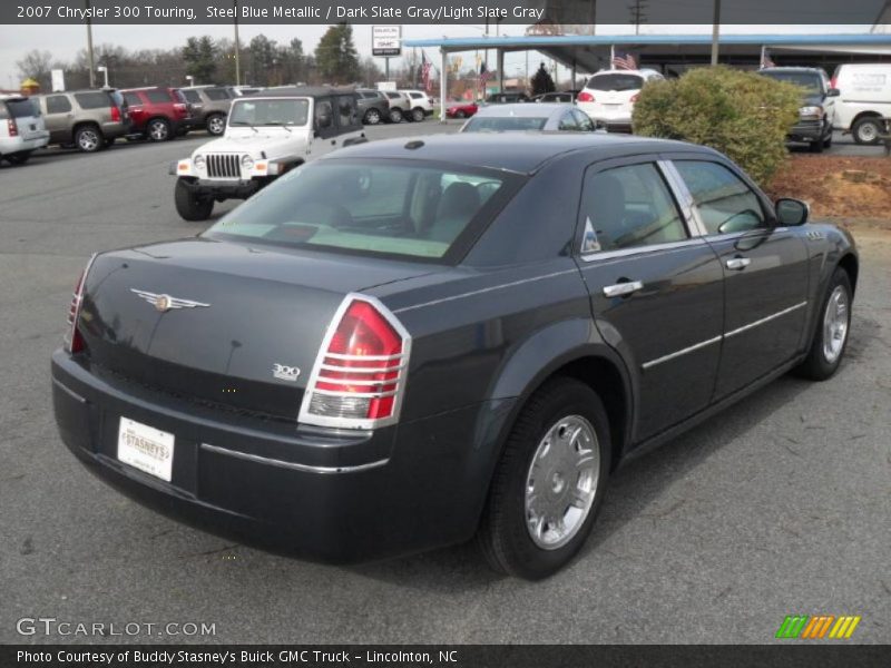 Steel Blue Metallic / Dark Slate Gray/Light Slate Gray 2007 Chrysler 300 Touring