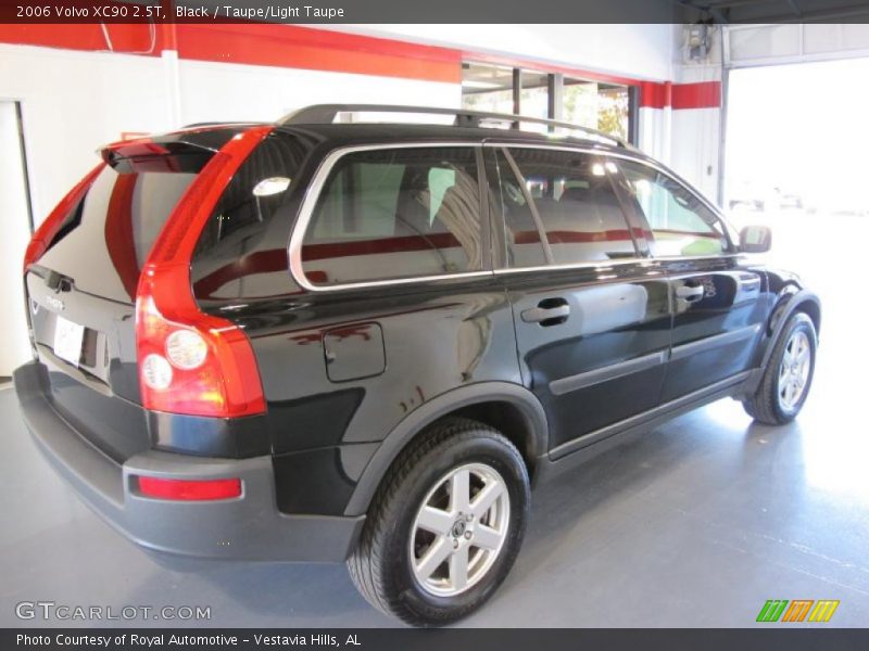 Black / Taupe/Light Taupe 2006 Volvo XC90 2.5T
