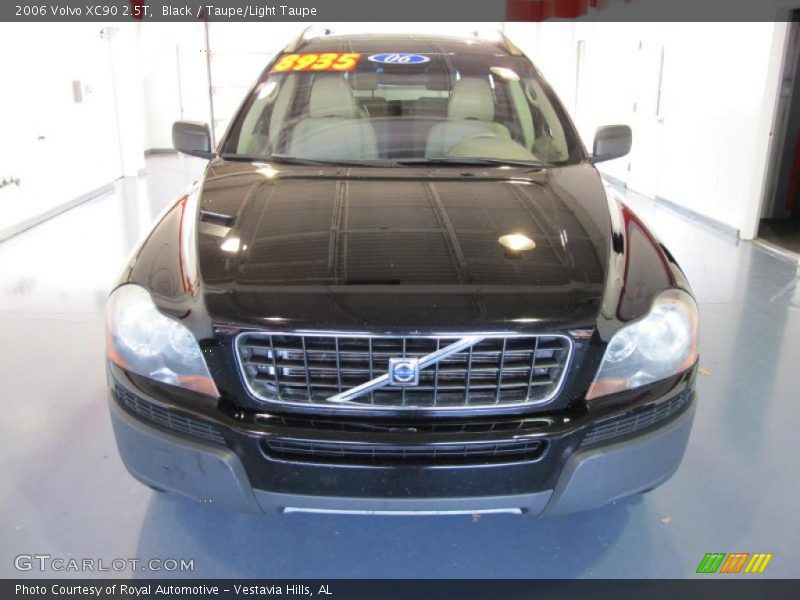 Black / Taupe/Light Taupe 2006 Volvo XC90 2.5T