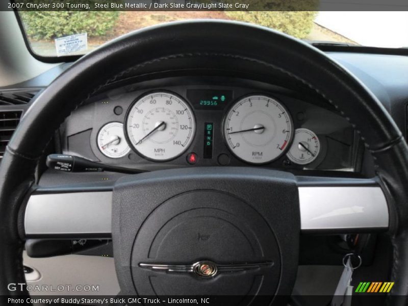 Steel Blue Metallic / Dark Slate Gray/Light Slate Gray 2007 Chrysler 300 Touring