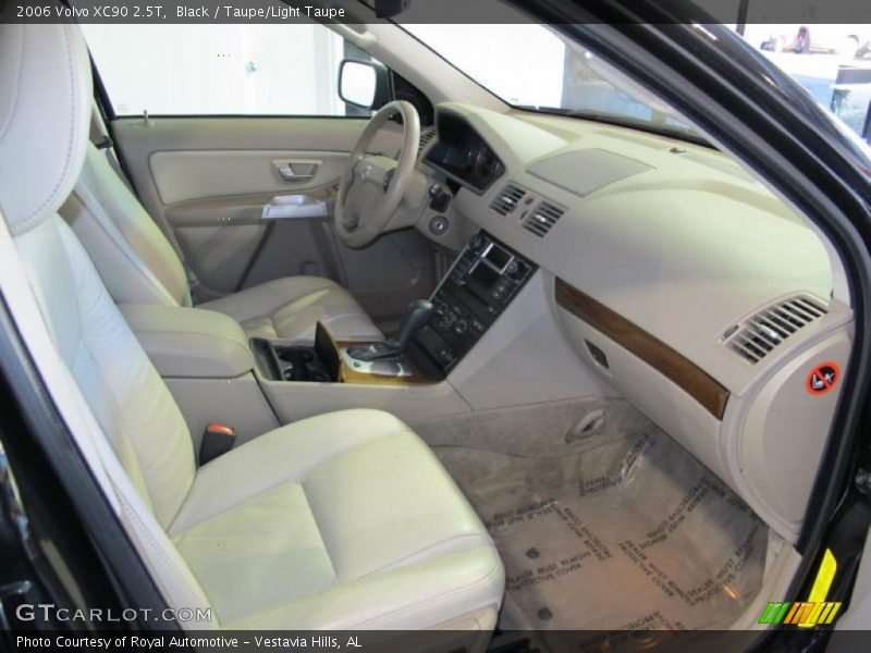 Black / Taupe/Light Taupe 2006 Volvo XC90 2.5T