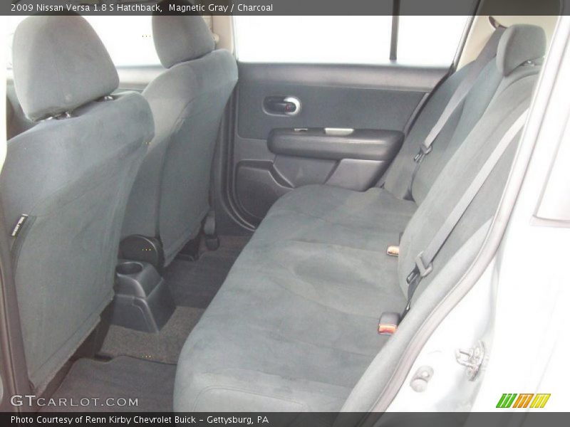 Magnetic Gray / Charcoal 2009 Nissan Versa 1.8 S Hatchback
