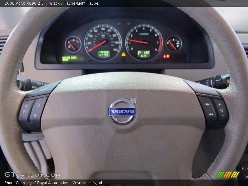 Black / Taupe/Light Taupe 2006 Volvo XC90 2.5T