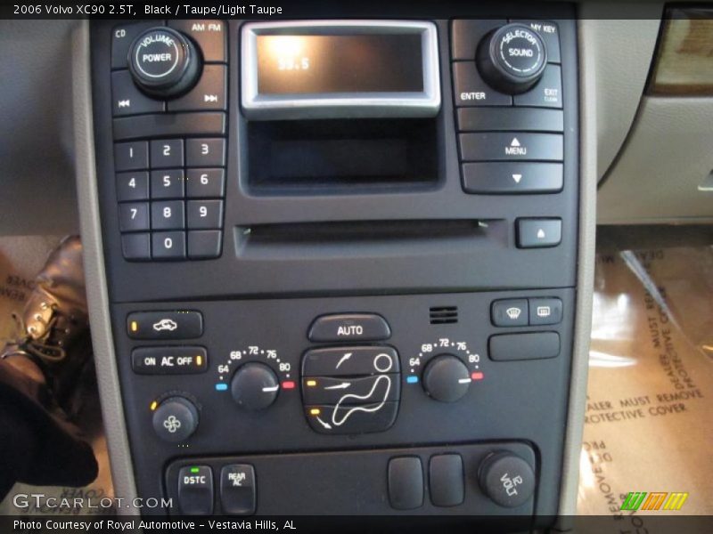Black / Taupe/Light Taupe 2006 Volvo XC90 2.5T