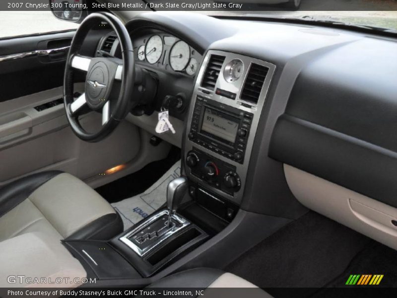 Steel Blue Metallic / Dark Slate Gray/Light Slate Gray 2007 Chrysler 300 Touring