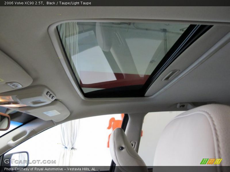 Black / Taupe/Light Taupe 2006 Volvo XC90 2.5T