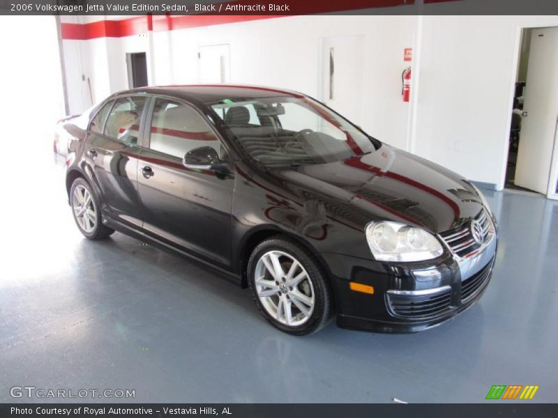Black / Anthracite Black 2006 Volkswagen Jetta Value Edition Sedan