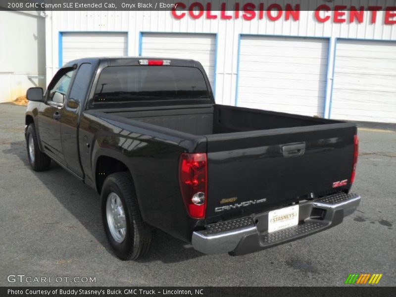 Onyx Black / Ebony 2008 GMC Canyon SLE Extended Cab