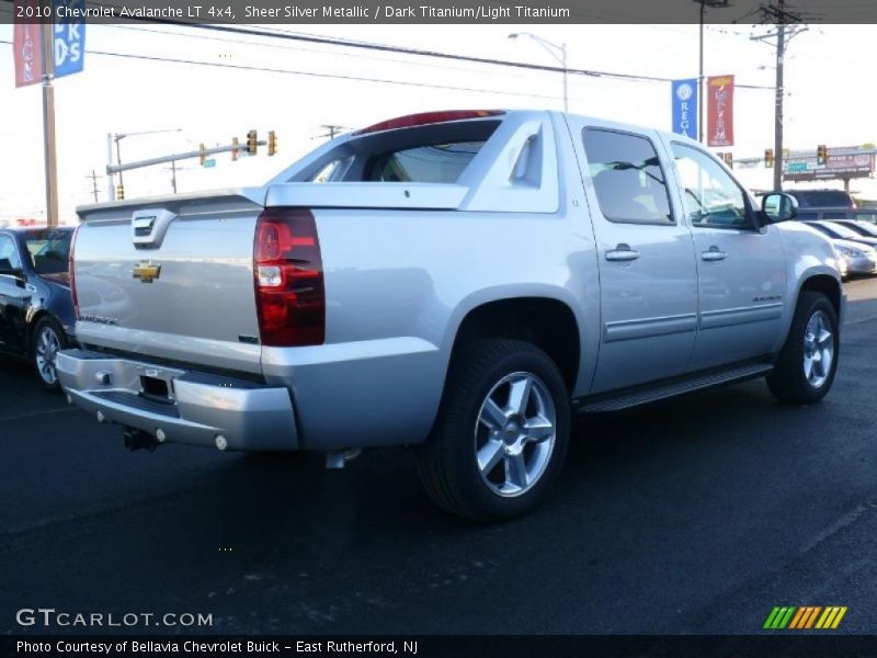 Sheer Silver Metallic / Dark Titanium/Light Titanium 2010 Chevrolet Avalanche LT 4x4