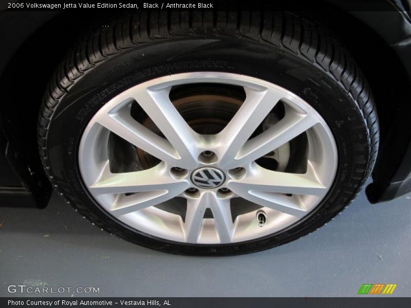 Black / Anthracite Black 2006 Volkswagen Jetta Value Edition Sedan