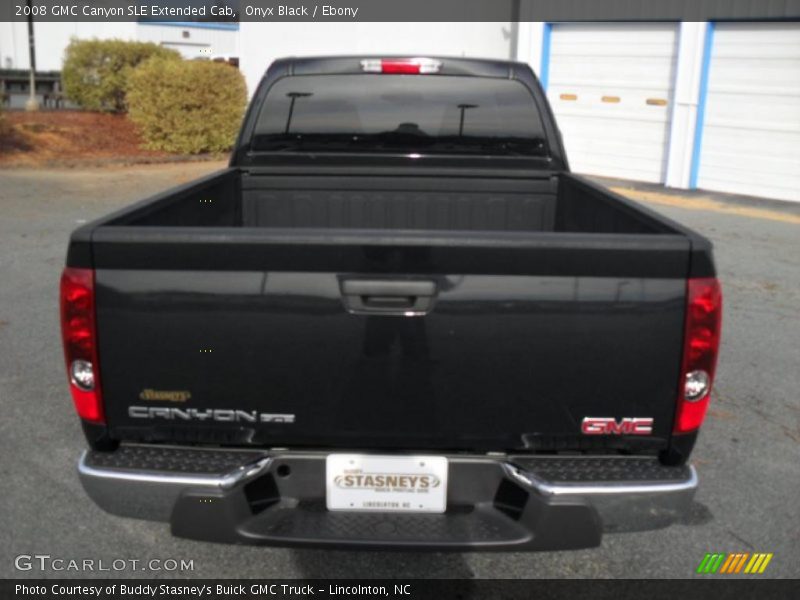 Onyx Black / Ebony 2008 GMC Canyon SLE Extended Cab