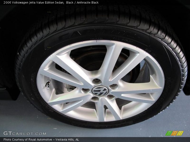 Black / Anthracite Black 2006 Volkswagen Jetta Value Edition Sedan