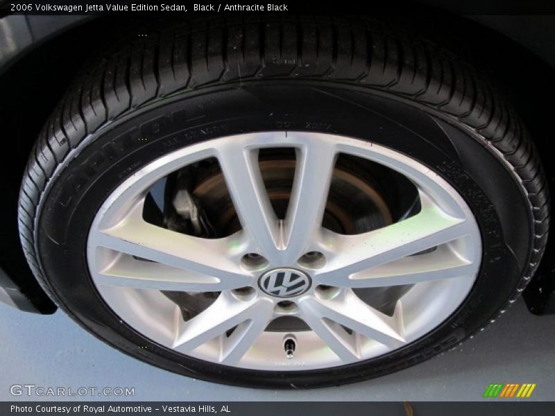Black / Anthracite Black 2006 Volkswagen Jetta Value Edition Sedan