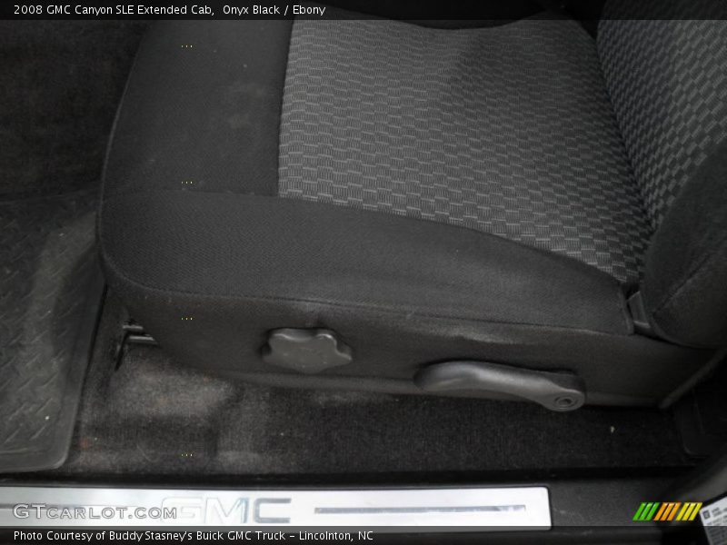 Onyx Black / Ebony 2008 GMC Canyon SLE Extended Cab