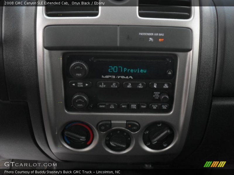 Onyx Black / Ebony 2008 GMC Canyon SLE Extended Cab
