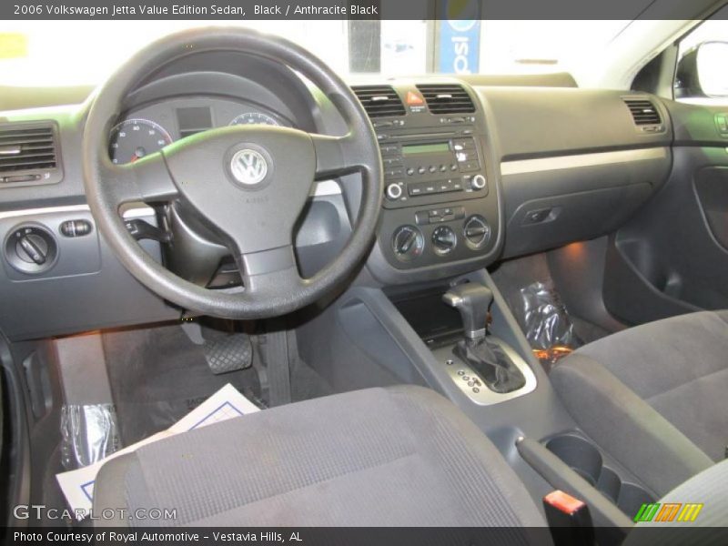 Black / Anthracite Black 2006 Volkswagen Jetta Value Edition Sedan