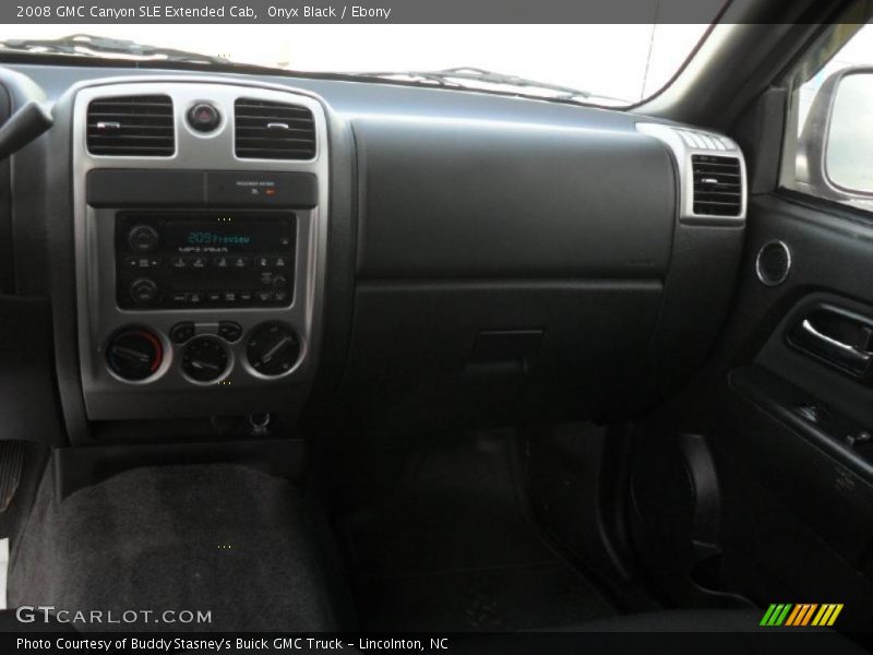 Onyx Black / Ebony 2008 GMC Canyon SLE Extended Cab