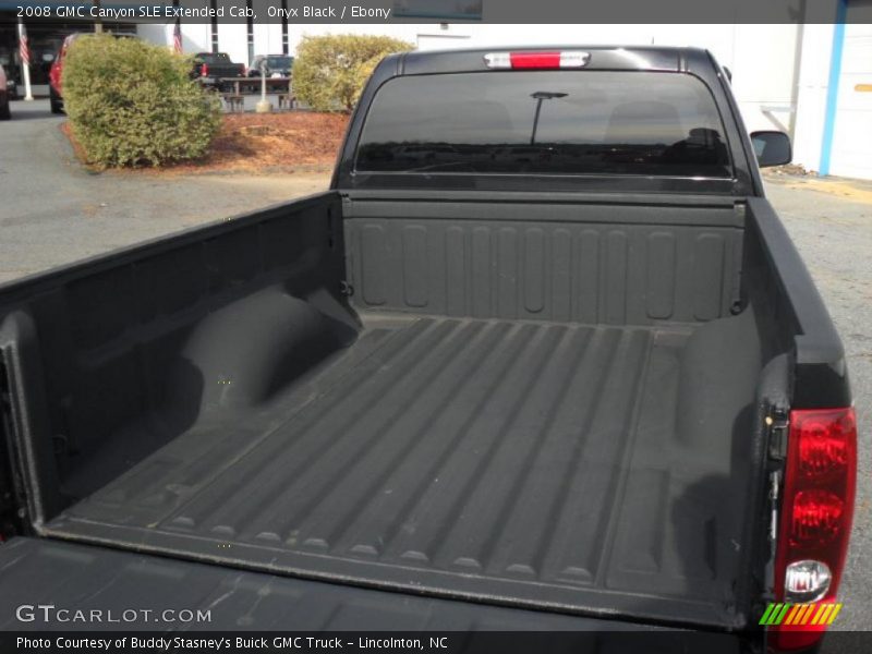 Onyx Black / Ebony 2008 GMC Canyon SLE Extended Cab