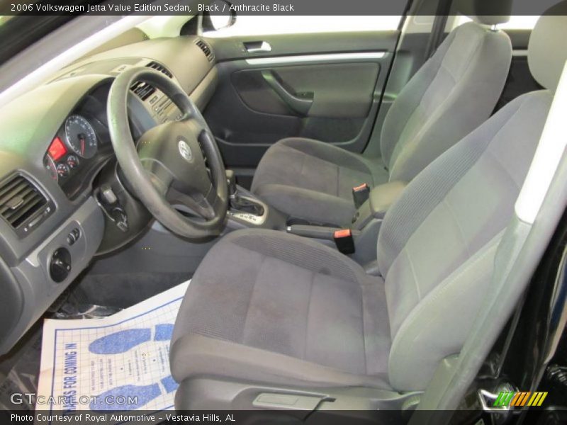 Black / Anthracite Black 2006 Volkswagen Jetta Value Edition Sedan