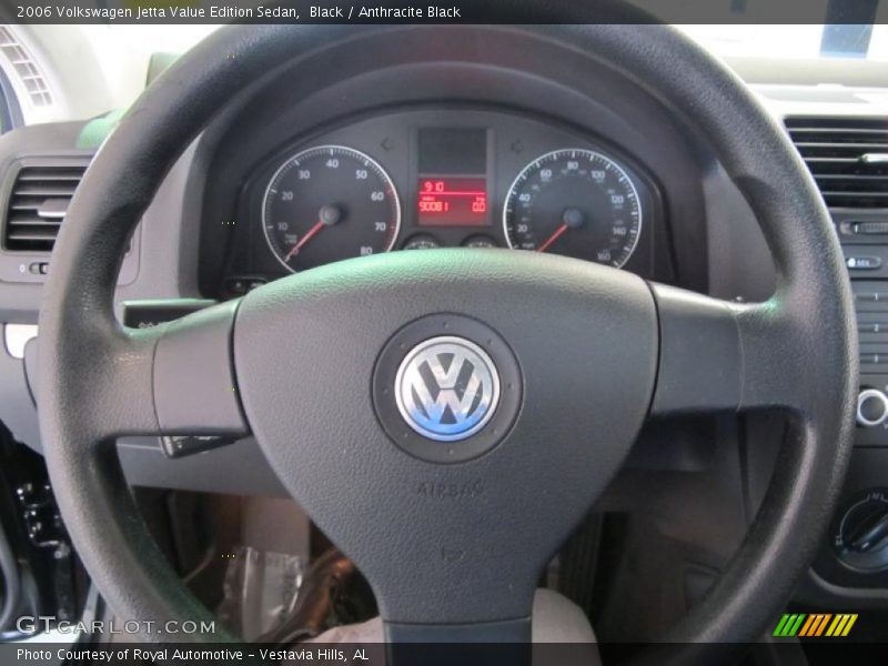 Black / Anthracite Black 2006 Volkswagen Jetta Value Edition Sedan