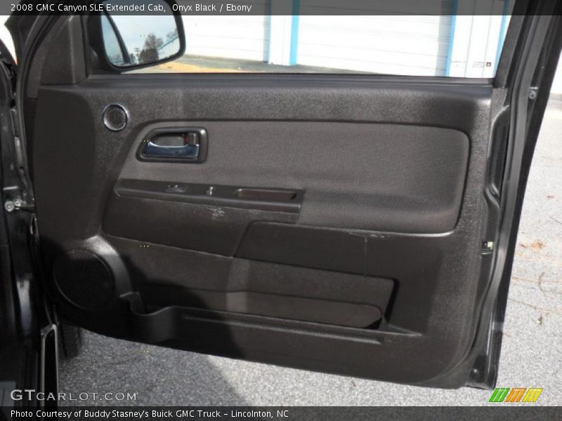 Onyx Black / Ebony 2008 GMC Canyon SLE Extended Cab