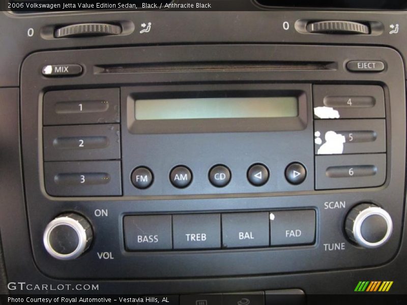 Black / Anthracite Black 2006 Volkswagen Jetta Value Edition Sedan