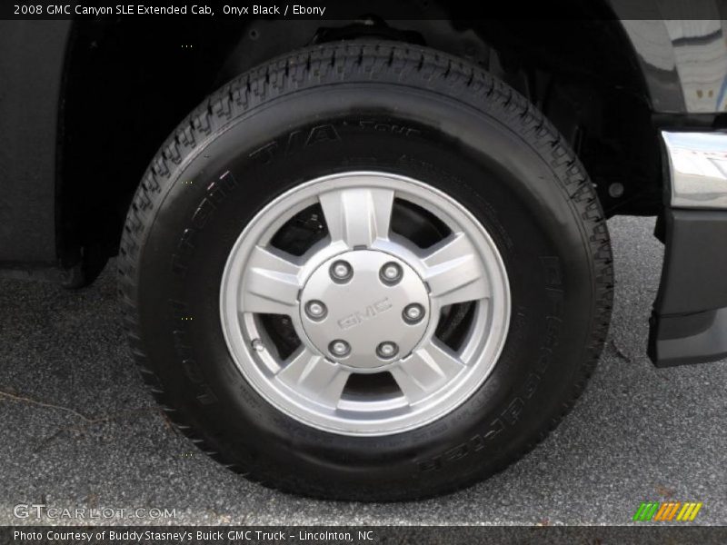 Onyx Black / Ebony 2008 GMC Canyon SLE Extended Cab
