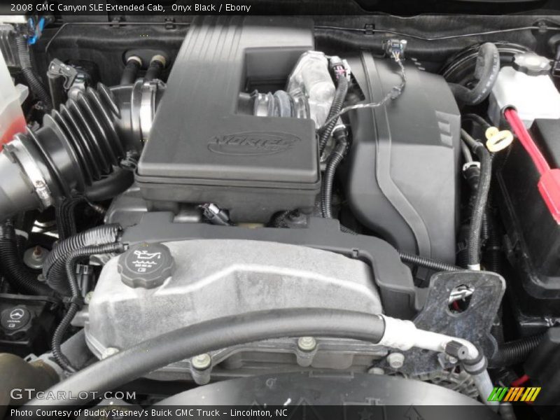 Onyx Black / Ebony 2008 GMC Canyon SLE Extended Cab