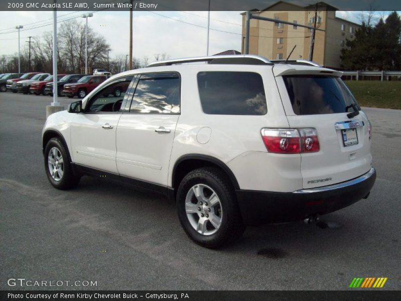  2009 Acadia SLE AWD Summit White