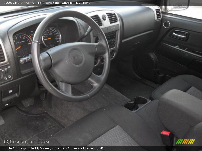 Onyx Black / Ebony 2008 GMC Canyon SLE Extended Cab