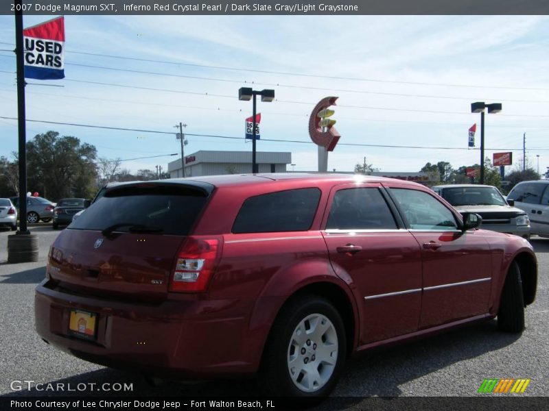 Inferno Red Crystal Pearl / Dark Slate Gray/Light Graystone 2007 Dodge Magnum SXT