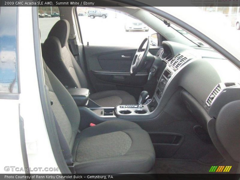 Summit White / Ebony 2009 GMC Acadia SLE AWD