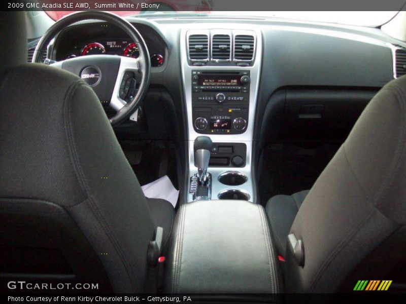 Summit White / Ebony 2009 GMC Acadia SLE AWD