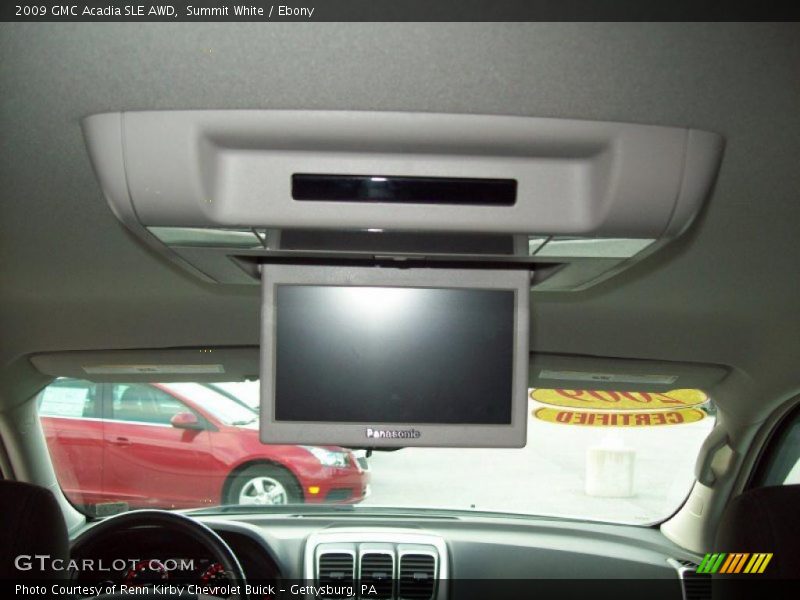Summit White / Ebony 2009 GMC Acadia SLE AWD