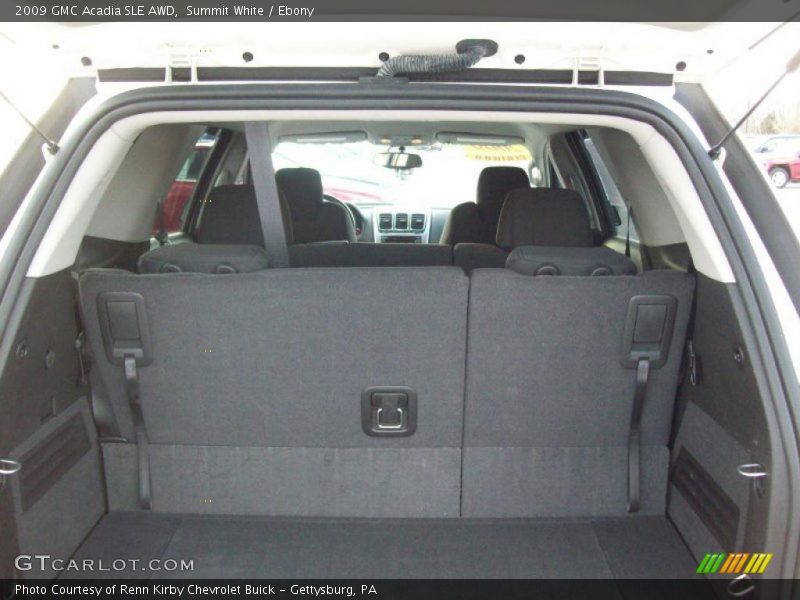 Summit White / Ebony 2009 GMC Acadia SLE AWD