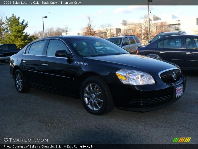 Black Onyx / Titanium Gray 2006 Buick Lucerne CXL