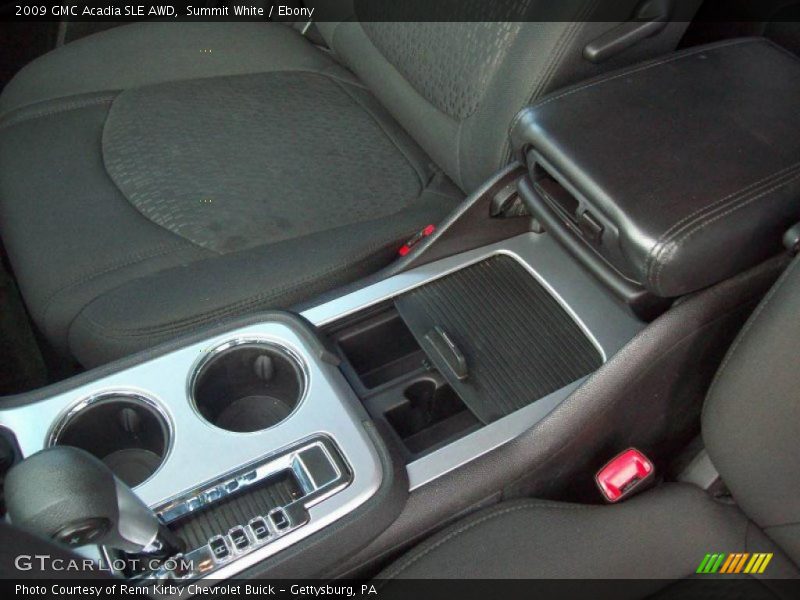 Summit White / Ebony 2009 GMC Acadia SLE AWD