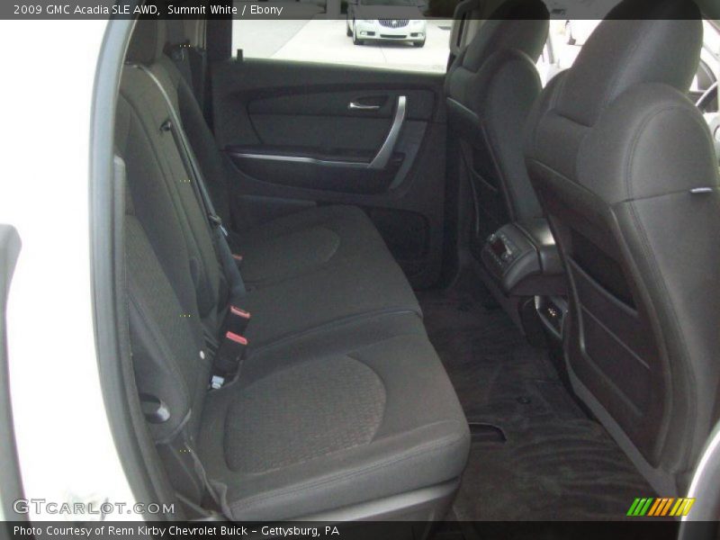Summit White / Ebony 2009 GMC Acadia SLE AWD