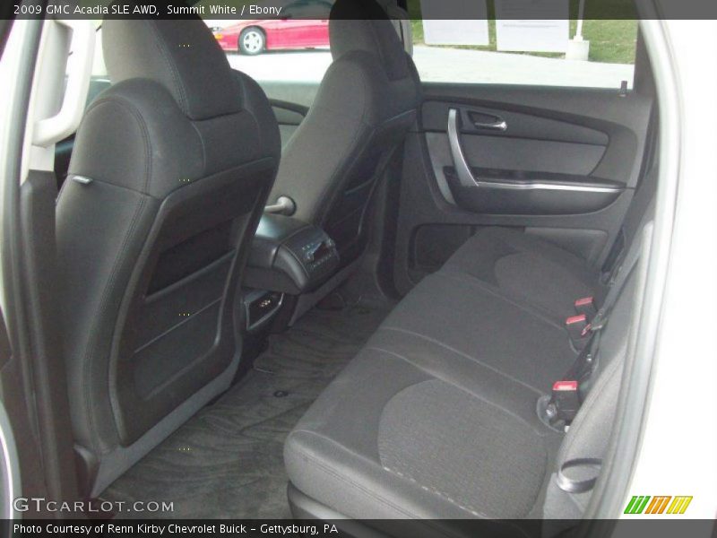 Summit White / Ebony 2009 GMC Acadia SLE AWD
