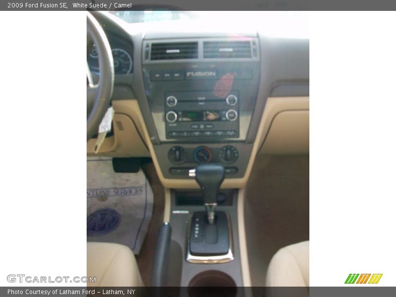 White Suede / Camel 2009 Ford Fusion SE